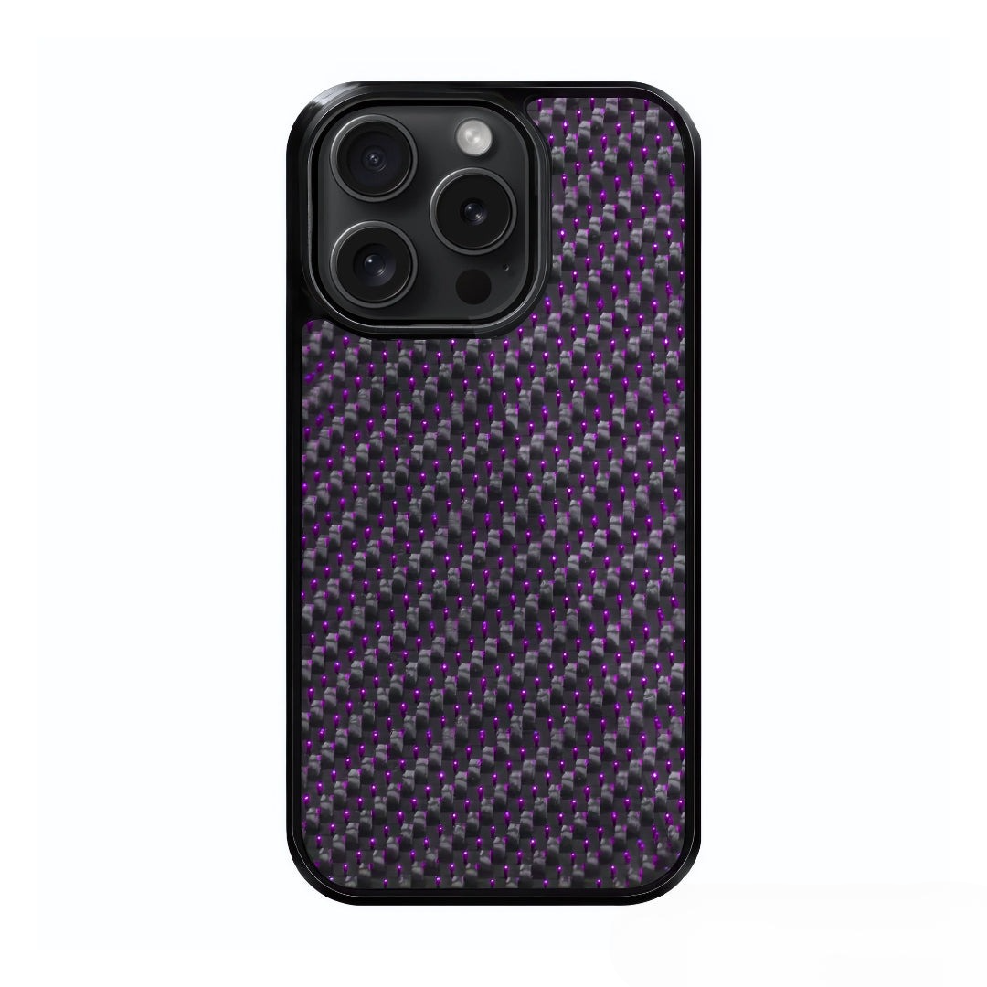 iPhone 12-17 Weaved Carbon Fiber