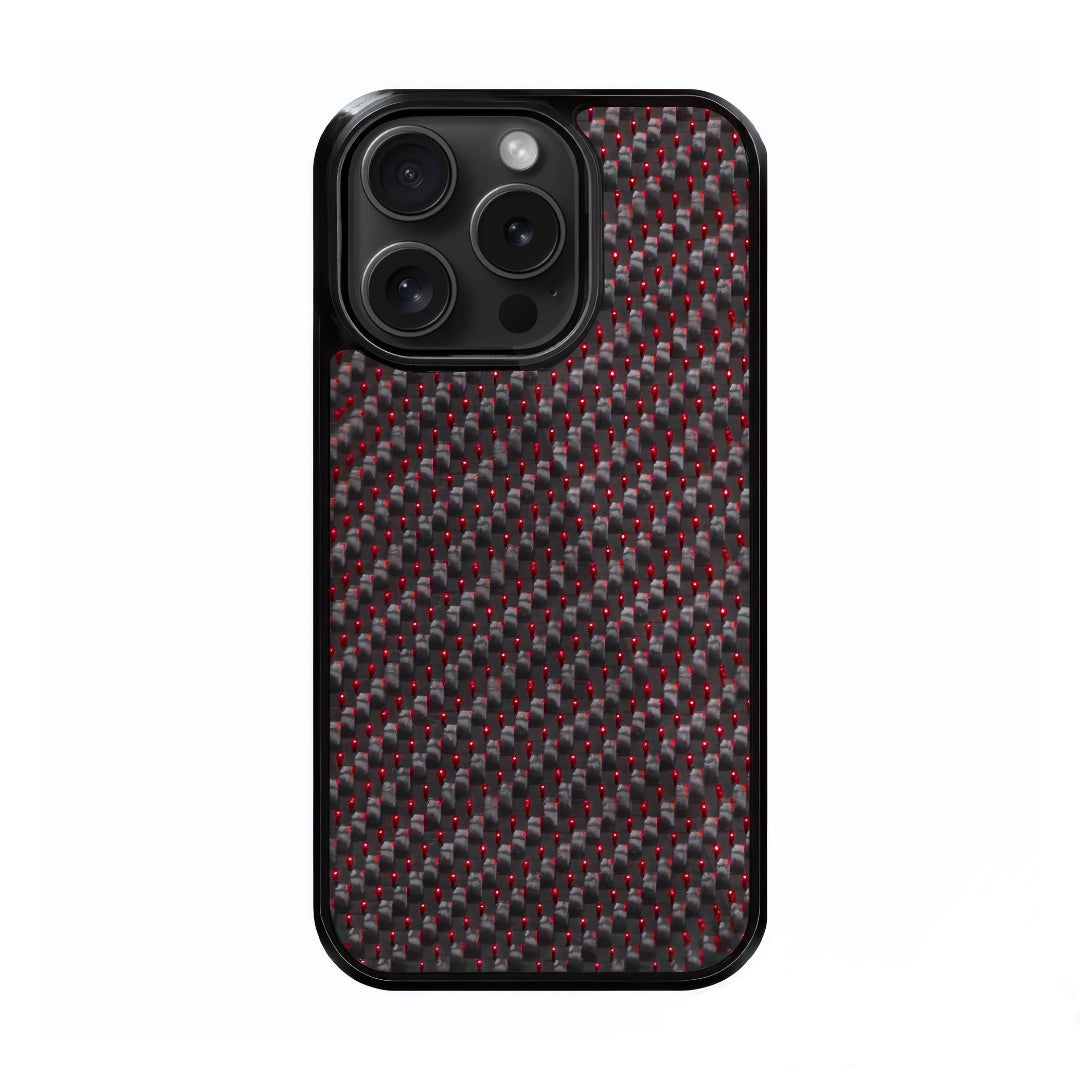 iPhone 12-17 Weaved Carbon Fiber